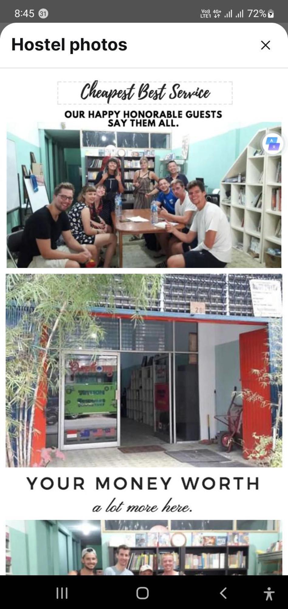 Dazhong Backpacker'S Hostel Медан Экстерьер фото