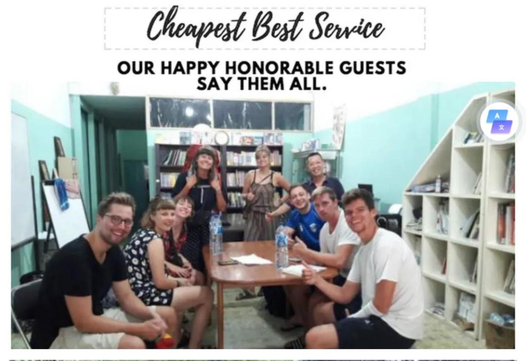 Dazhong Backpacker'S Hostel Медан Экстерьер фото
